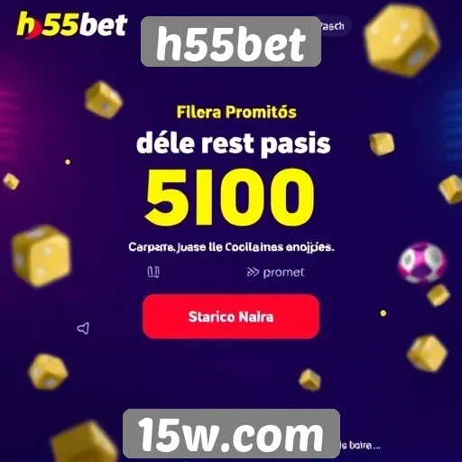 Promoções atraentes no site h55bet